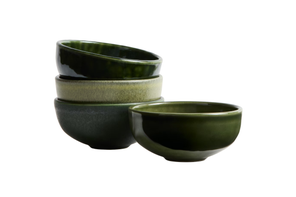 H&M 4-pack stoneware bowls